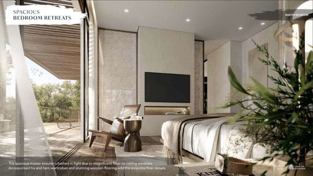 Tilal Al Ghaf | Alaya Beach Master Bedroom Tilal Al Ghaf | Alaya Beach Master Bedroom