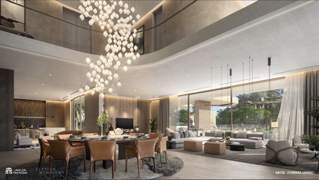 Tilal Al Ghaf | Elysian Mansions Artis Formal Living Tilal Al Ghaf | Elysian Mansions Artis Formal Living