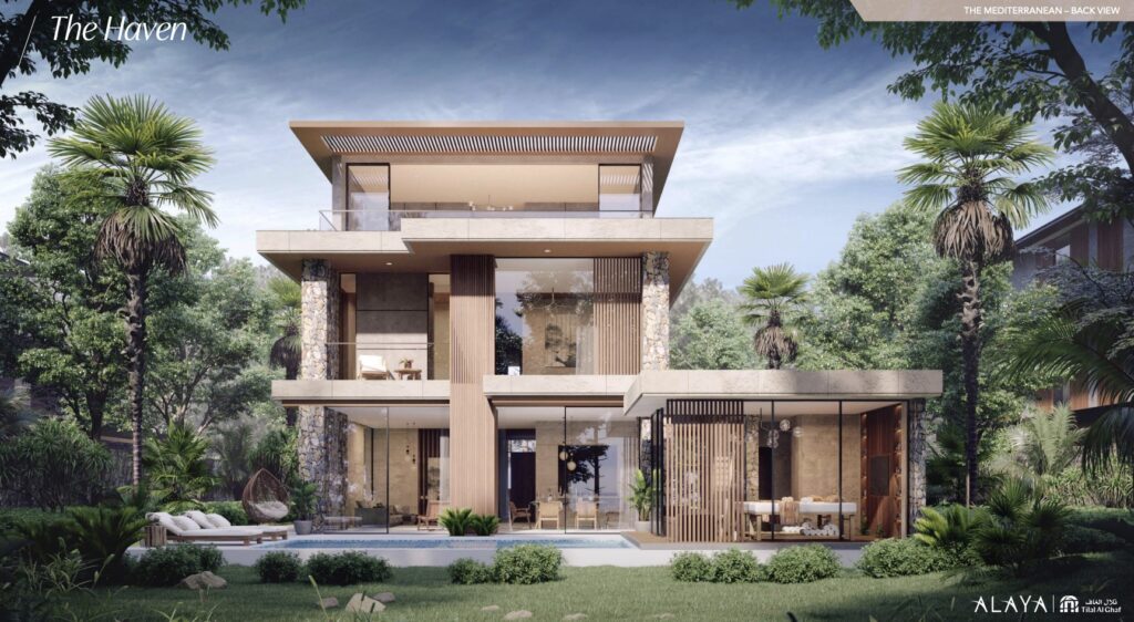 Tilal Al Ghaf | Alaya | The Haven - The Mediterranean Rear View