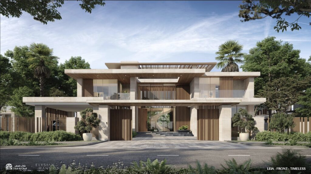 Tilal Al Ghaf | Elysian Mansions Leia Timeless Front View Tilal Al Ghaf | Elysian Mansions Leia Timeless Front View