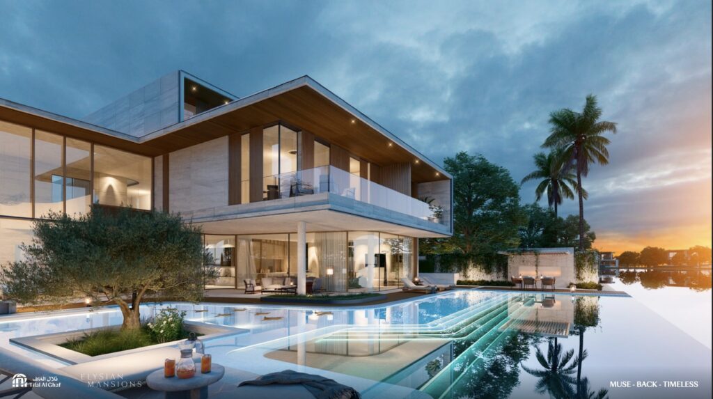 Tilal Al Ghaf | Elysian Mansions Muse Timeless Rear View Tilal Al Ghaf | Elysian Mansions Muse Timeless Rear View