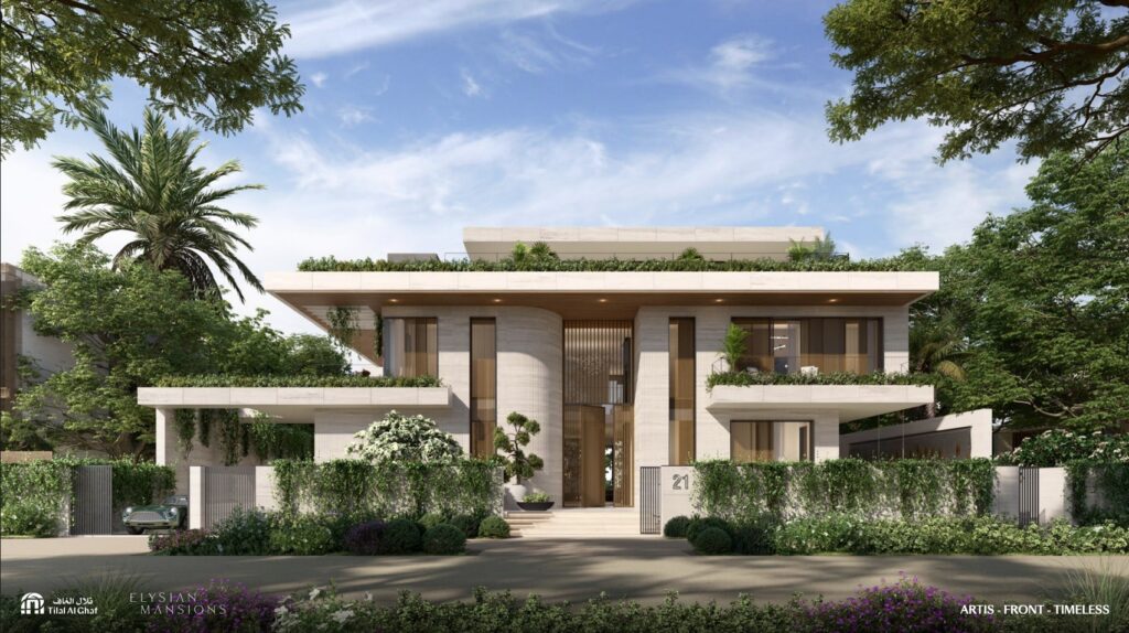Tilal Al Ghaf | Elysian Mansions Artis Timeless Front View Tilal Al Ghaf | Elysian Mansions Artis Timeless Front View