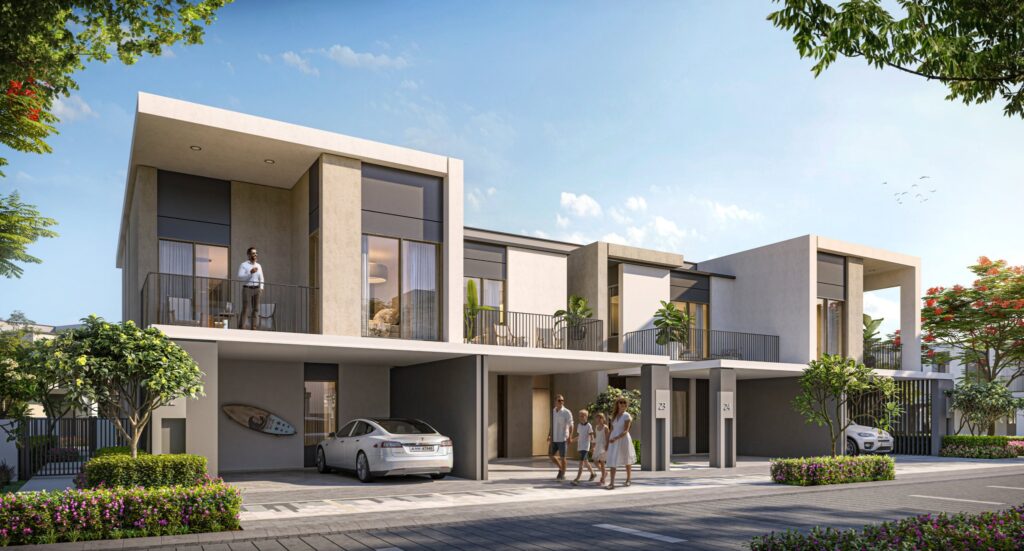 Aura Townhouse Type A Front View