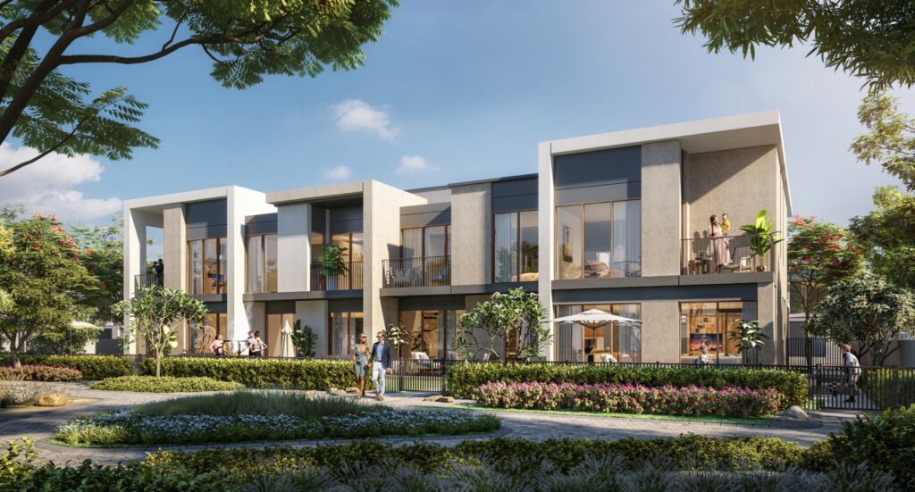 Aura Townhouse Type A Rear View