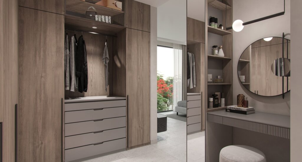 Aura Walk-In Closet