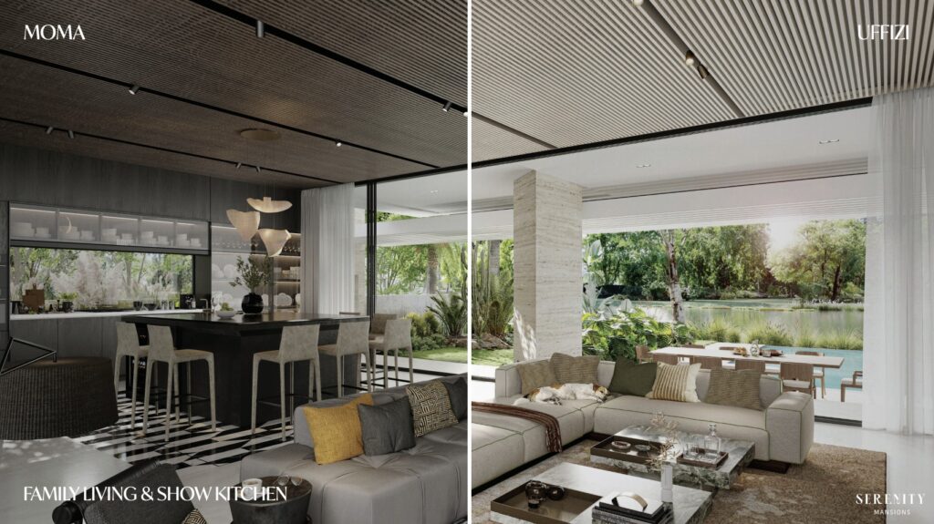 Tilal Al Ghaf | Waterfront Serenity Mansions Family Living & Show Kitchen Tilal Al Ghaf | Waterfront Serenity Mansions Family Living & Show Kitchen