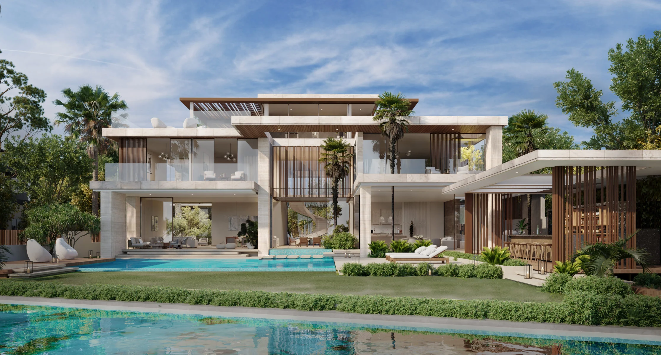 Tilal Al Ghaf | Elysian Mansions Leia - Rear - Timeless